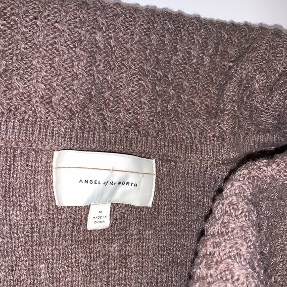 Anthropologie Angel of the North Taupe Knit Sweater - Women’s Size Medium - Picture 6 of 11